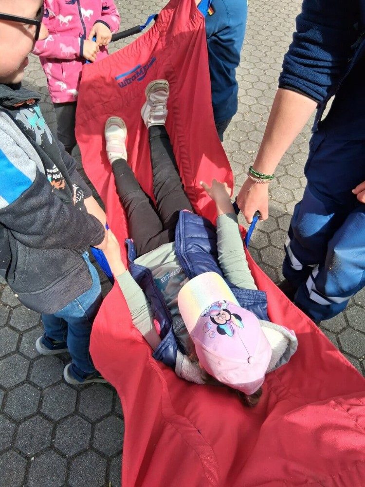 Spannender Vormittag beim THW